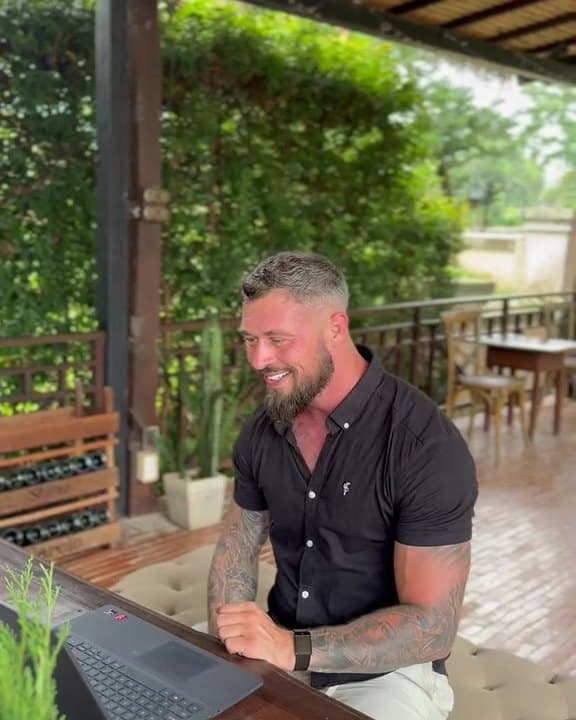 Rob smiling on a coaching call
